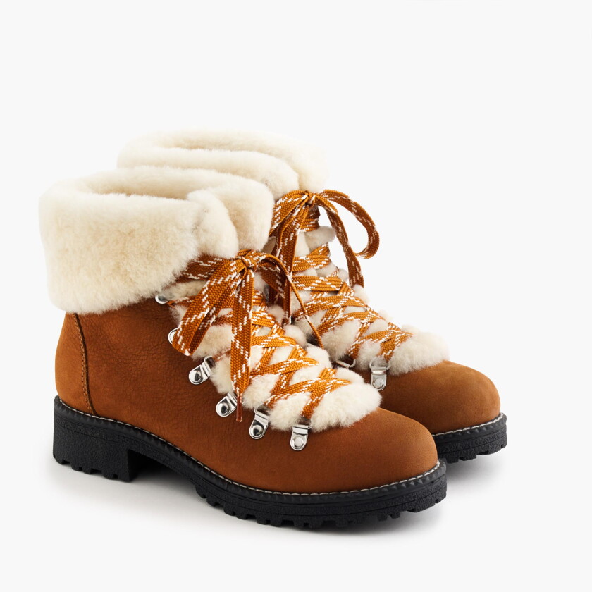 A photo of boots from J. Crew.