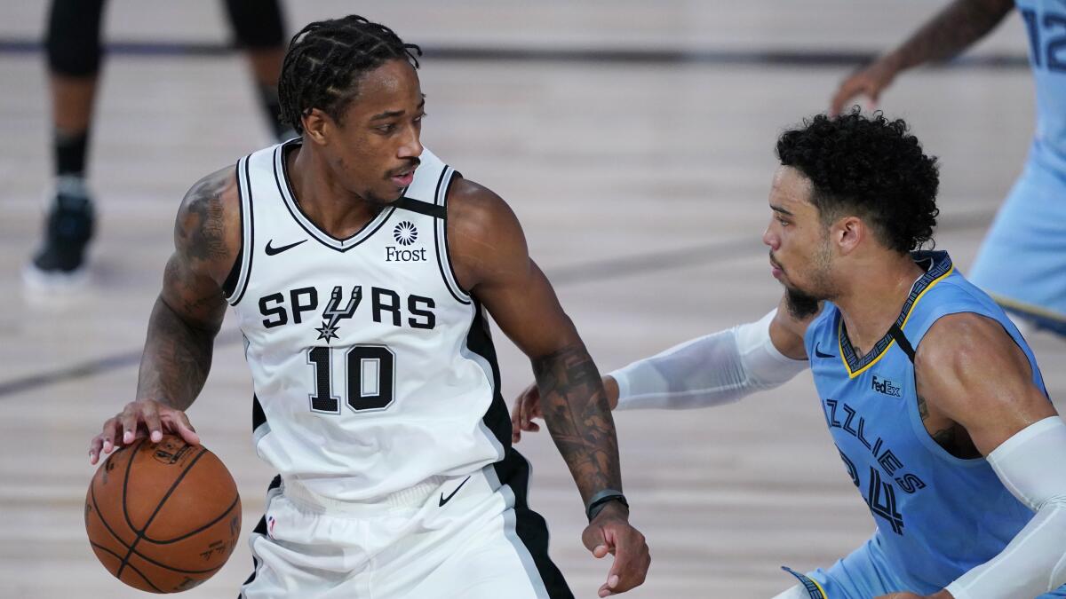 DeMar DeRozan discusses being rumored in Lakers-Spurs trade - Lakers  Outsiders