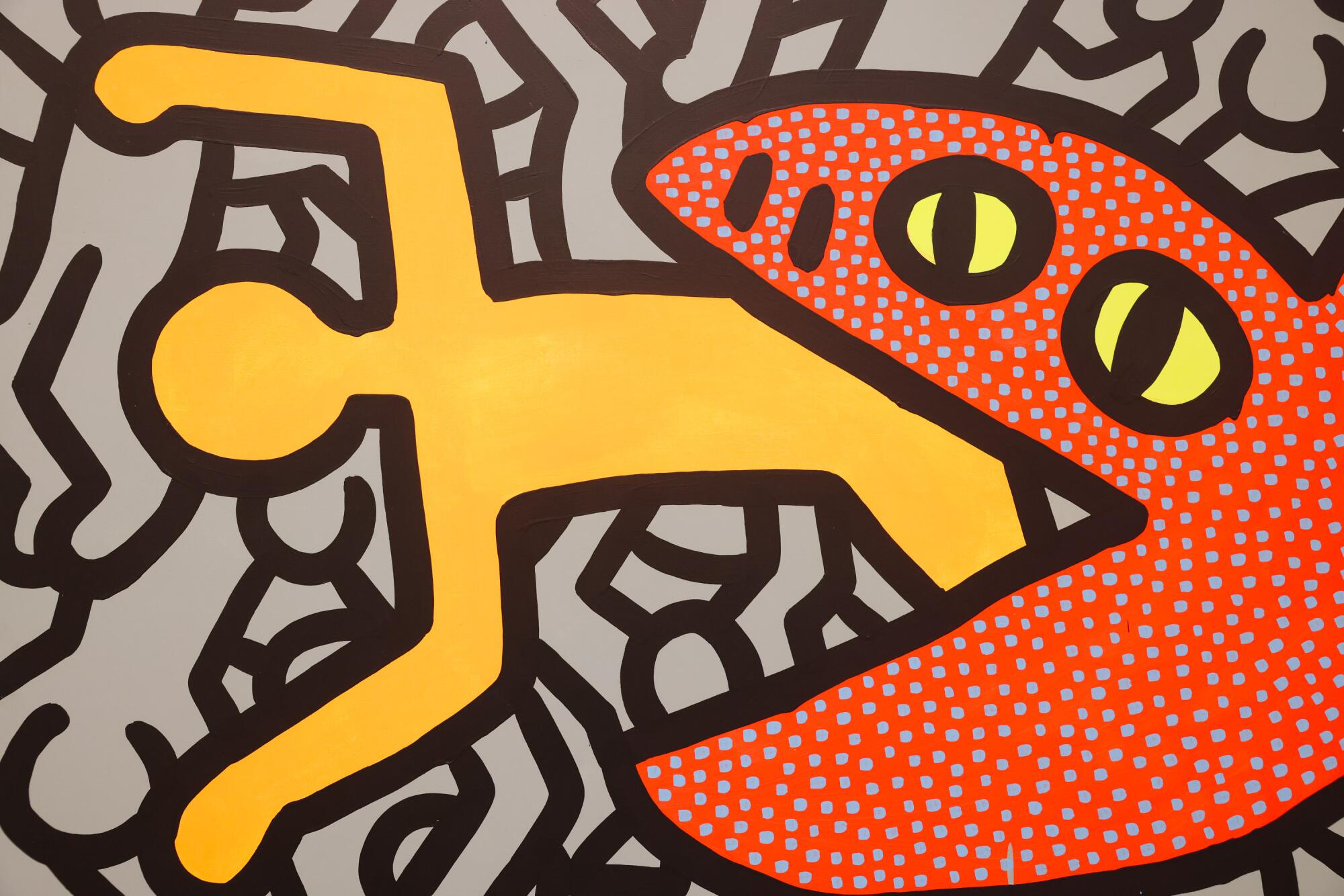 Keith Haring's Broad exhibit spotlights art and activism - The San