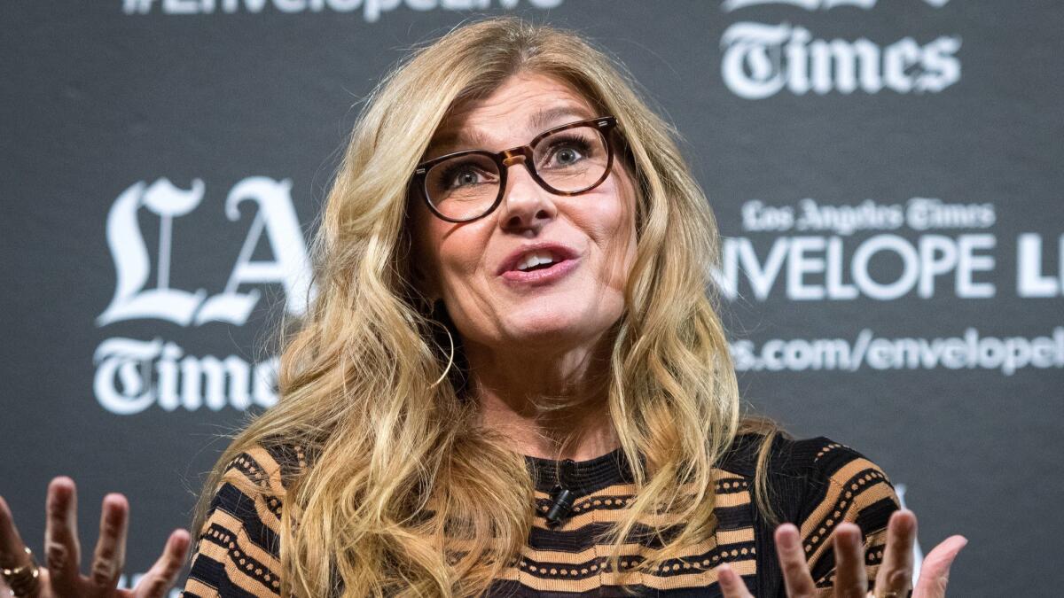 Actress Connie Britton at the LA Times Envelope Live screening of "Dirty John" at The Montalbán.