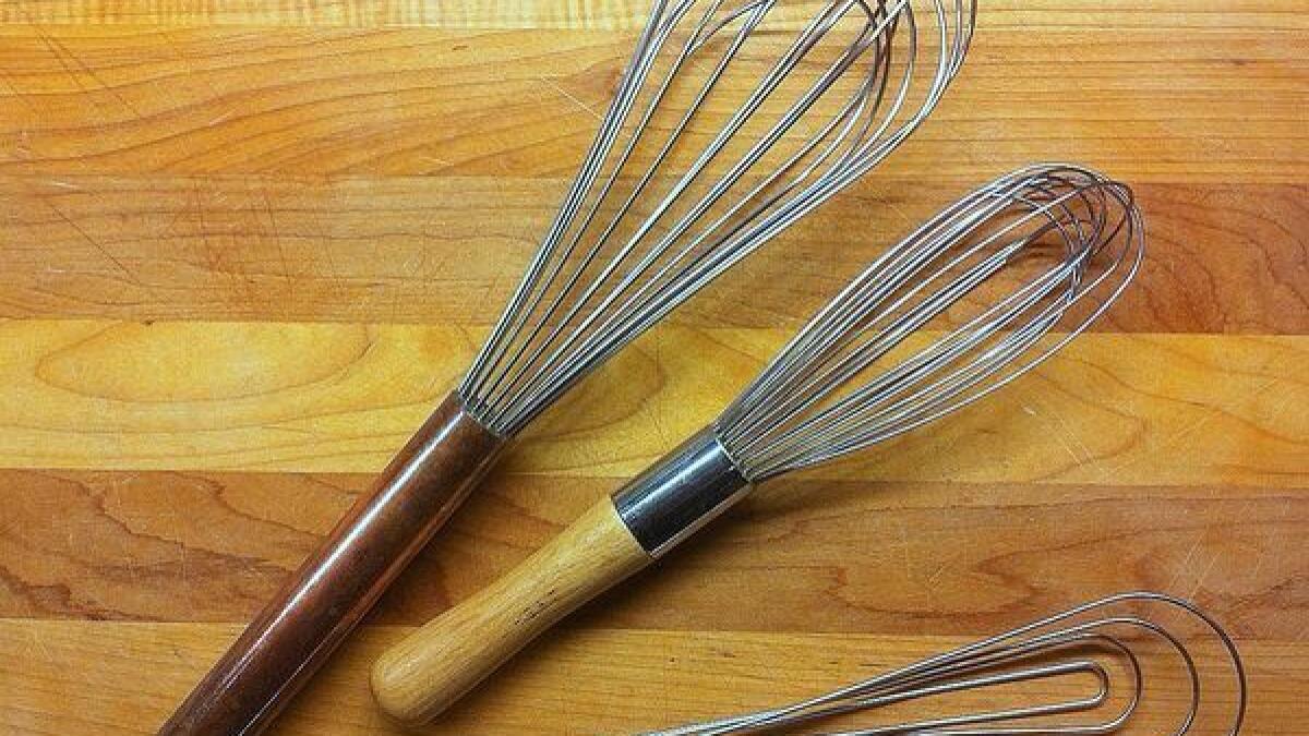 Kitchen gadget: Whisks 101 (and a recipe) - Los Angeles Times
