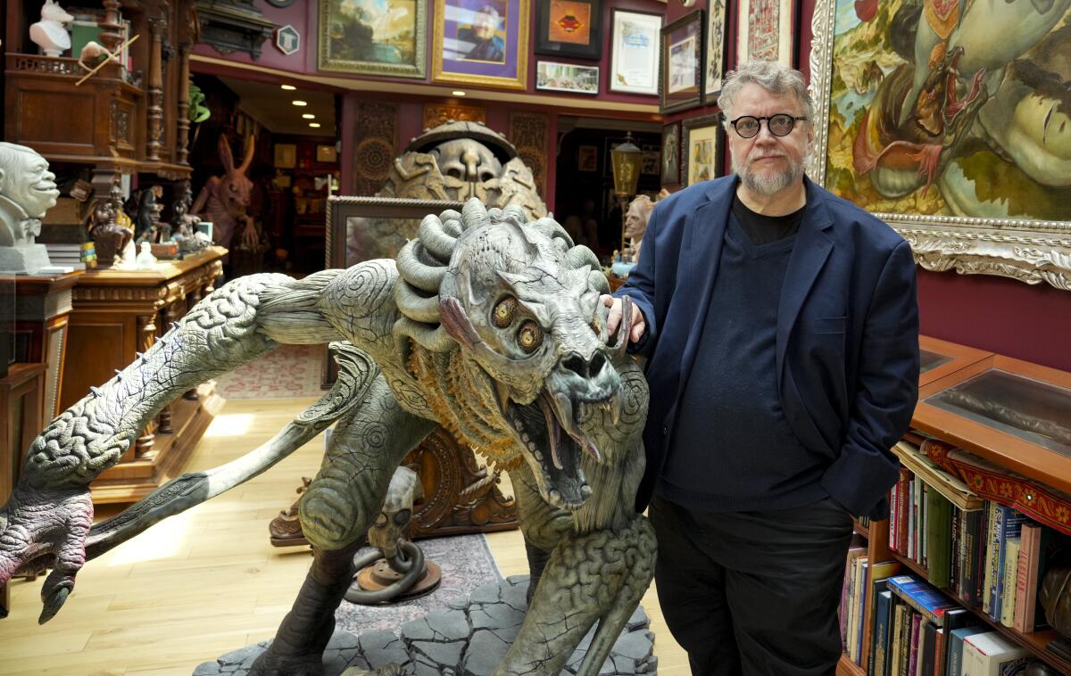 Guillermo del Toro poses for a portrait
