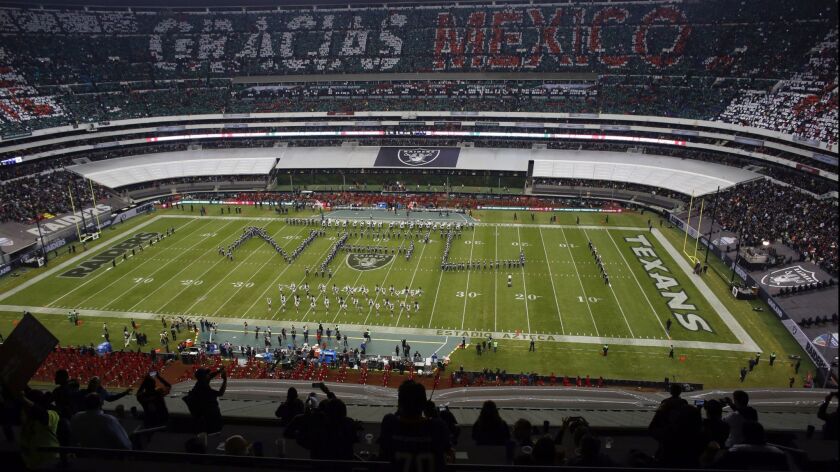 Updated Nfl Moves Game From Mexico Due To Concerns Over Safety Of