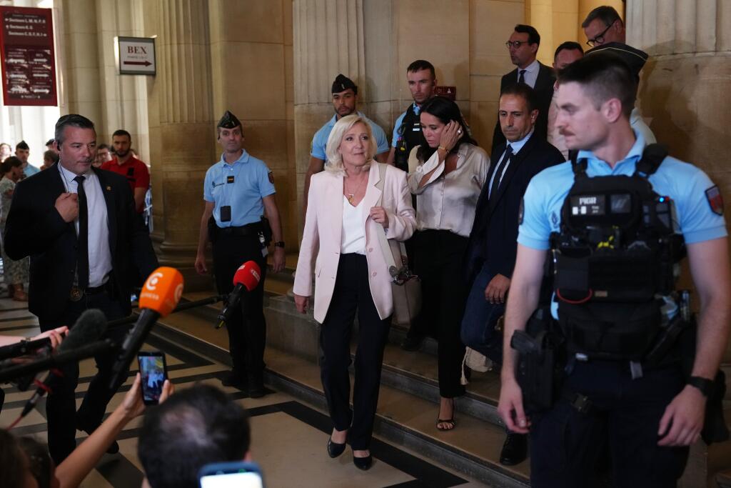 French court clears Marine Le Pen to contest 2027 presidential election