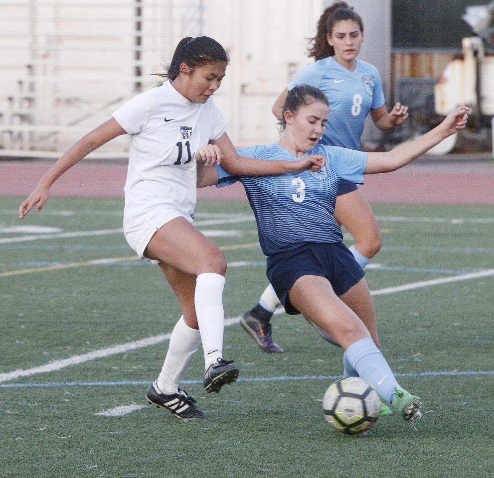 Photo Gallery: Crescenta Valley vs. Flintridge Sacred Heart Academy girls' soccer