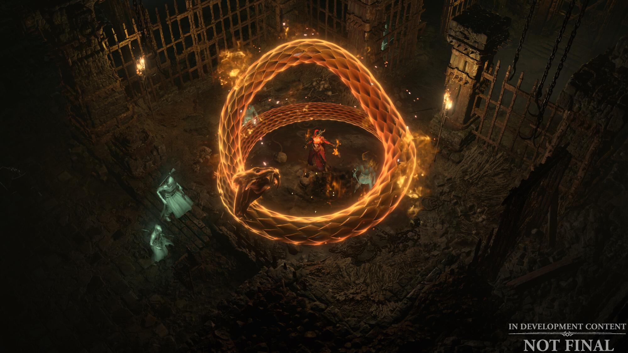 "Diablo IV" promises hours of metaphorical hellish action.