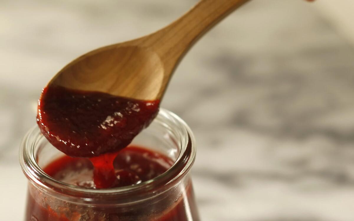 Plum ketchup