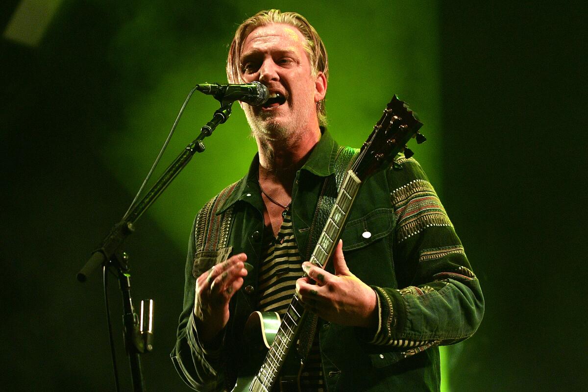Josh Homme on surviving cancer and a public custody battle - Los Angeles  Times