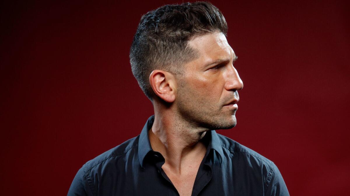 Actor Jon Bernthal, from the television series "Marvel's the Punisher," photographed in the L.A. Times photo studio at Comic-Con 2017 in San Diego.