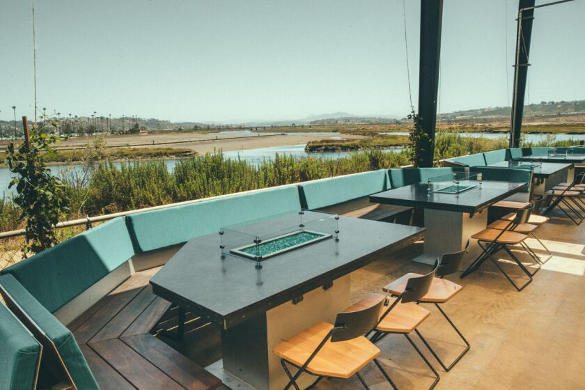 Viewpoint Brewing Co. boasts views of the San Dieguito Lagoon. (William Perls)
