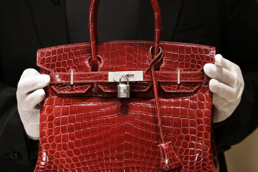 British singer-actress Jane Birkin asked Hermes to rename the Hermes crocodile bag series bearing her name.