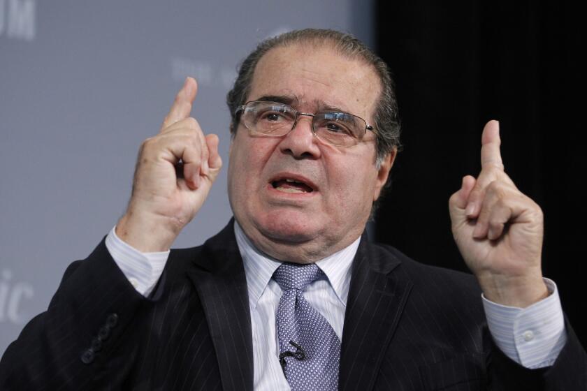 Supreme Court Justice Antonin Scalia in 2011.