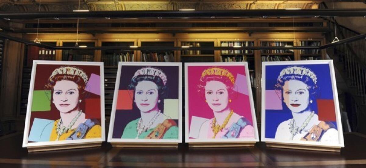 Four Andy Warhol portraits of Queen Elizabeth II have been acquired by Britain's Royal Collection.