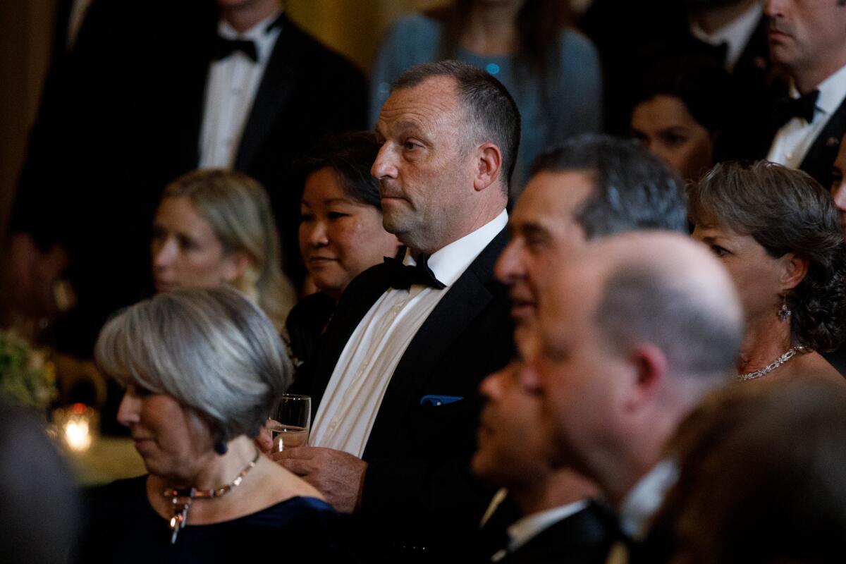 Hawaii Gov. Josh Green shown during a black-tie dinner at the White House in 2024.