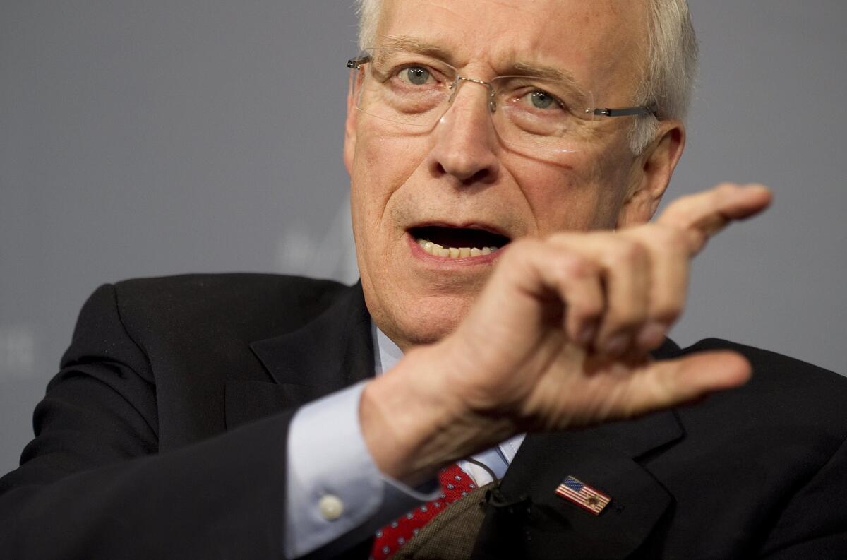 In a "Meet the Press" interview after the torture report was made public, former Vice President Dick Cheney said, "These are not American citizens, they are unlawful combatants, they are terrorists, they are people who have committed unlawful acts of war against the American people."