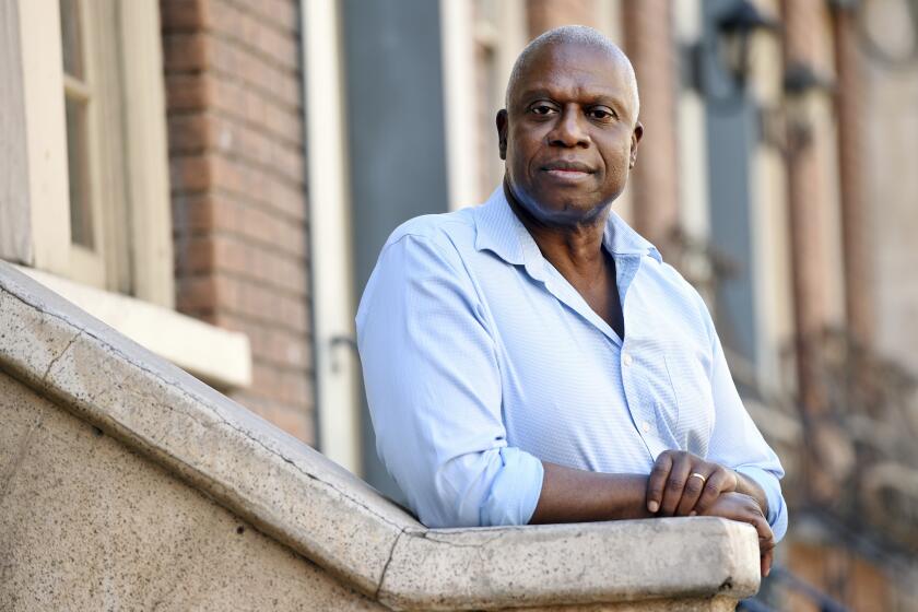 FILE - Andre Braugher, a cast member in the television series "Brooklyn Nine-Nine," poses for a portrait at CBS Radford Studios, Nov. 2, 2018, in Los Angeles. Braugher, the Emmy-winning actor best known for his roles on the series “Homicide: Life on The Street” and “Brooklyn 99,” died Monday, Dec. 11, 2023, at age 61. (Photo by Chris Pizzello/Invision/AP, File)