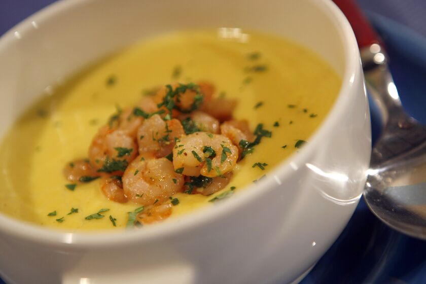 Recipe: Cajun shrimp and corn chowder