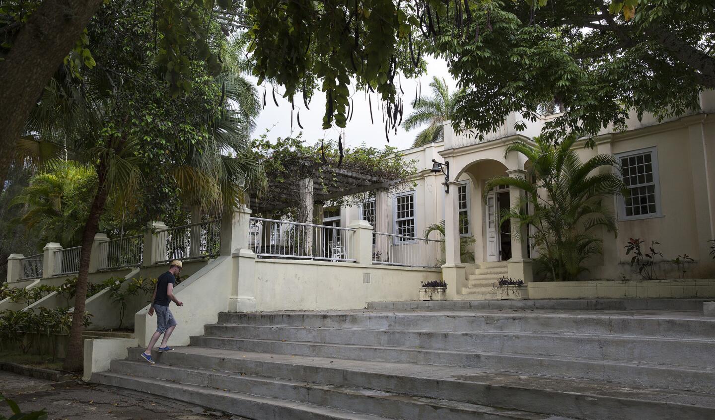Ernest Hemingway's Cuban retreat, Finca Vigia, is now the Hemingway House and Museum.