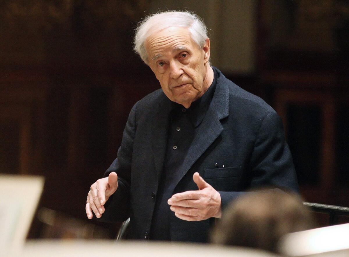 French composer Pierre Boulez has died at age 90.