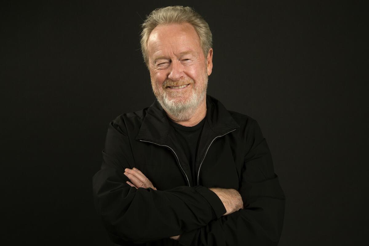 Ridley Scott will receive the American Cinematheque Award on Oct. 14, 2016.