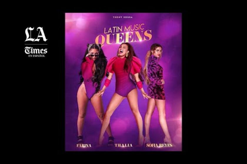 Thalía, Farina y Sofía Reyes, las ‘Latin Music Queens’ en directo