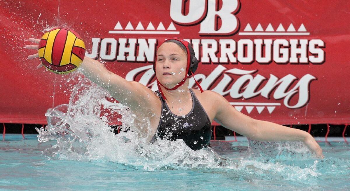 Kate Wilke and the Burrough High's girls' water polo team will travel to play Bonita in the first round of the CIF playoffs.