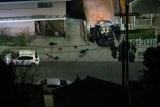 Three L.A. police officers were shot Wednesday night in the Lincoln Heights neighborhood of Los Angeles on Wednesday March 8, 2023.