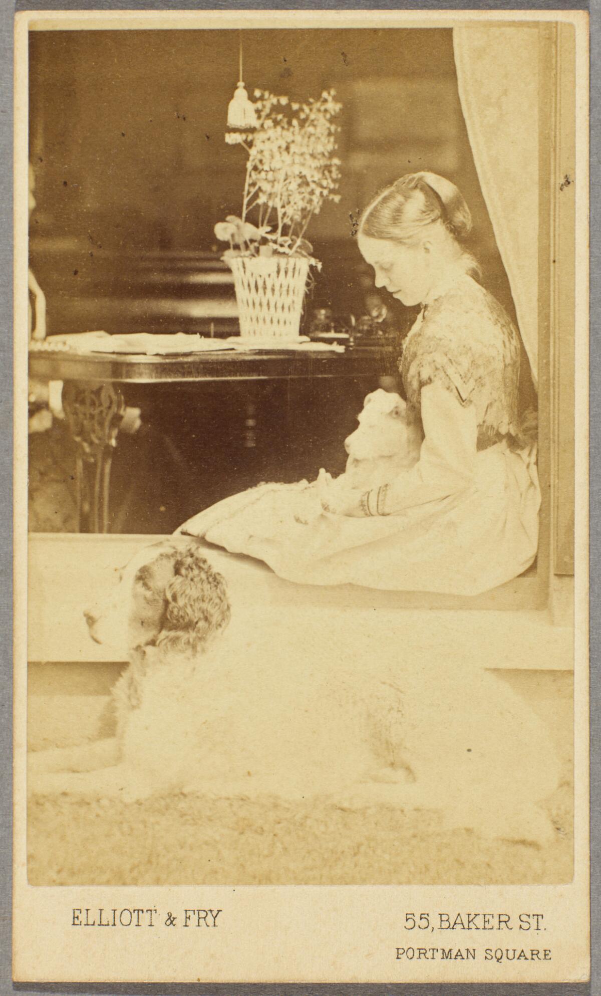 Charles Darwin's daughter Henrietta Emma "Etty" Litchfield.