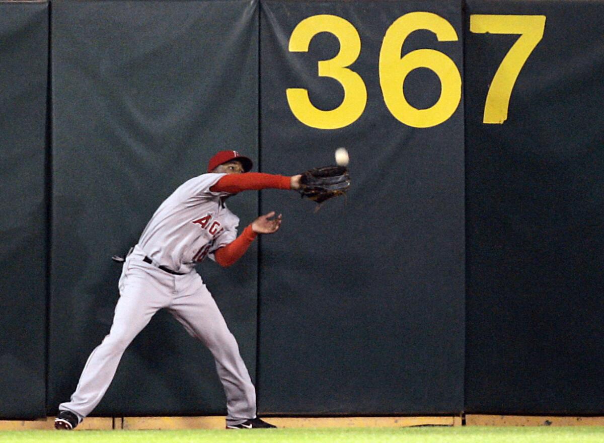 Is Garret Anderson one of the two best left fielders in Angels history?