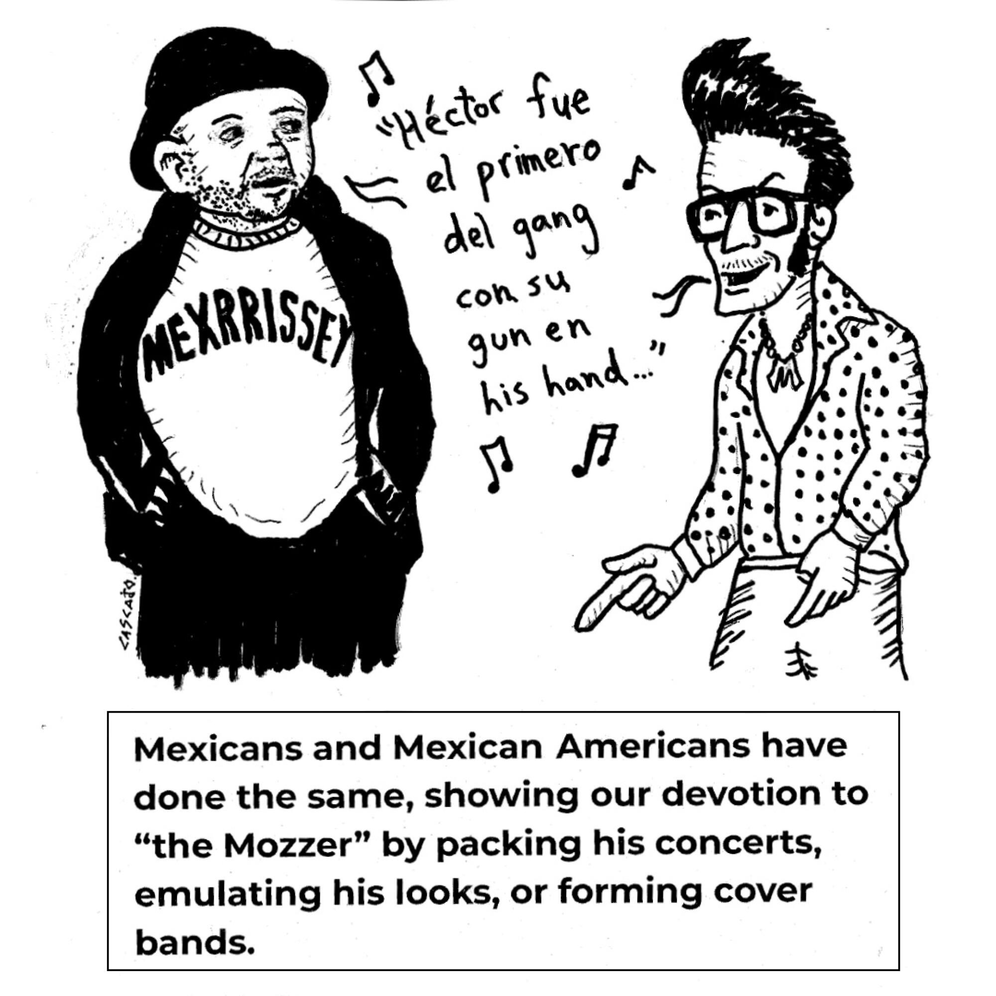 Mexican and Mexican Americans have done the same, showing our devotion to "The mozzer"
