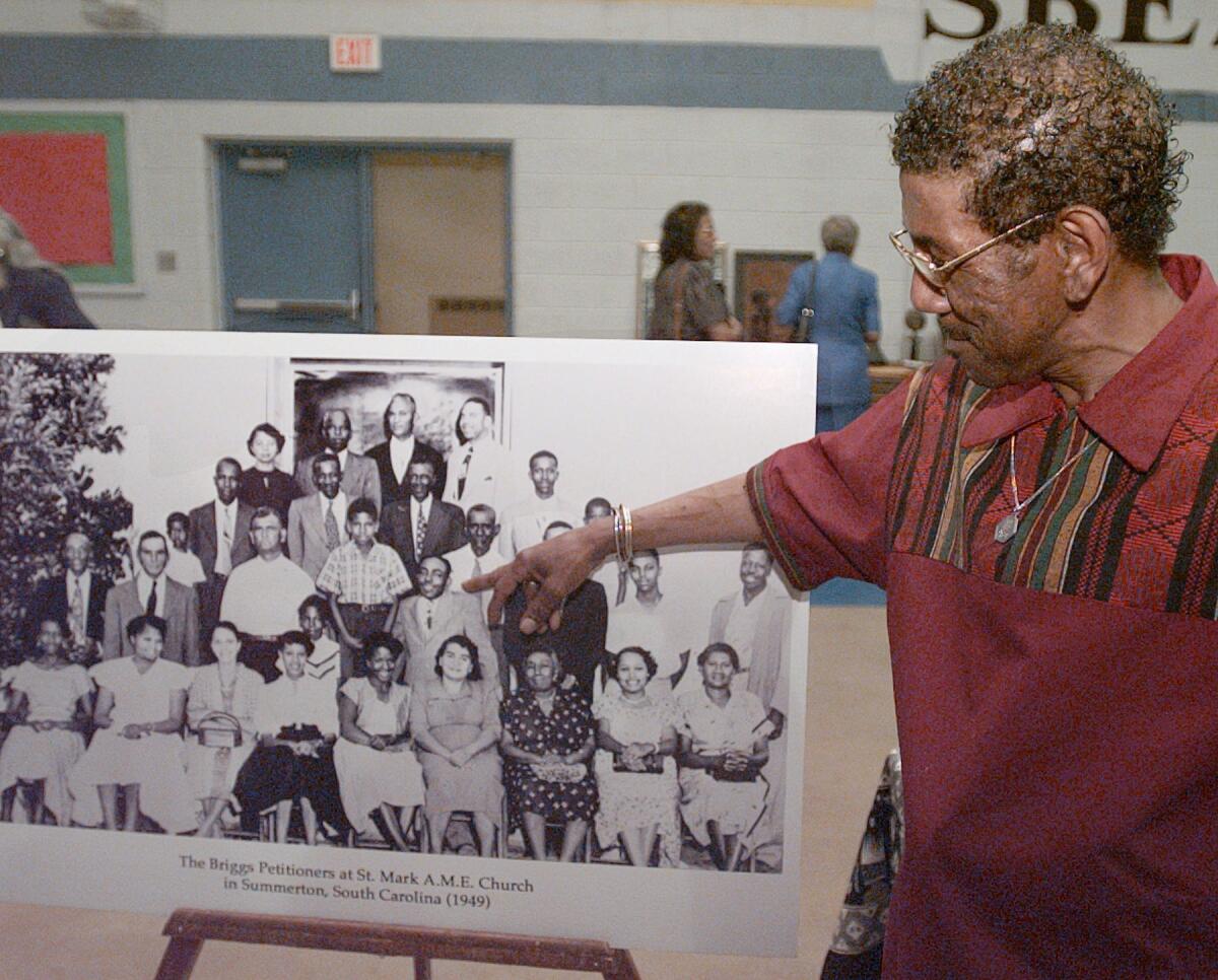 As a young boy, Harry Briggs Jr. was at the center of a lawsuit that culminated with the U.S. Supreme Court outlawing segregated public schools.