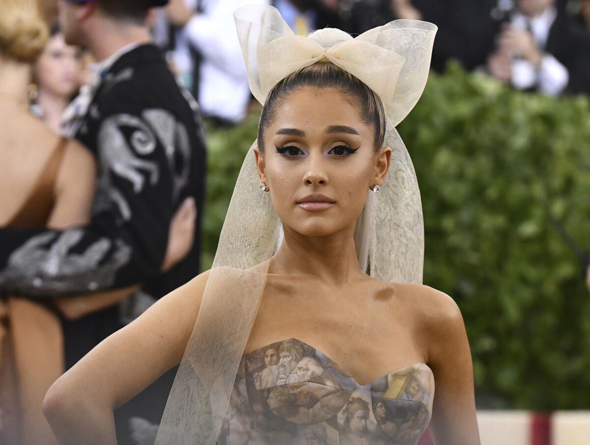 Ariana Grande says it's time to take a break from social media.