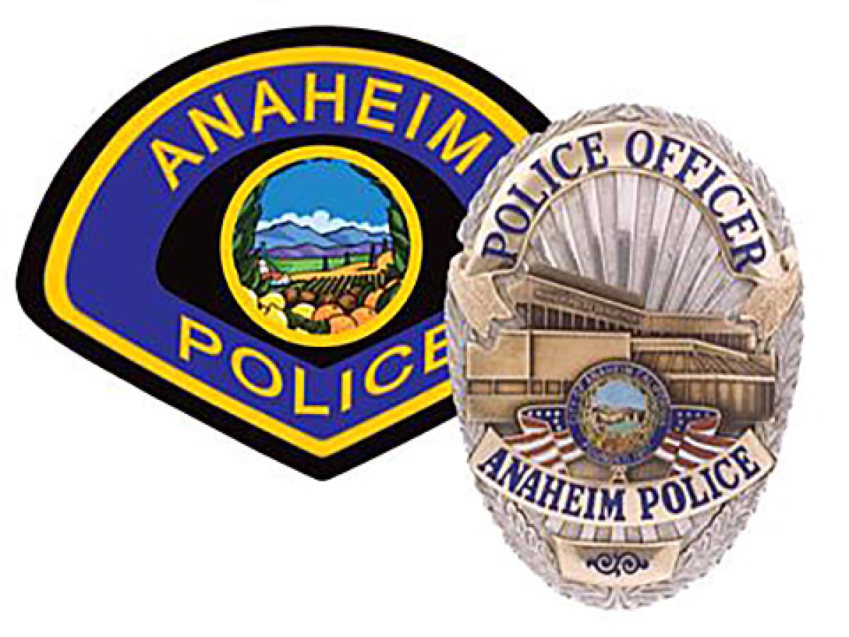 A man sought for murder in Iowa has been shot and killed by Anaheim police, officials said.