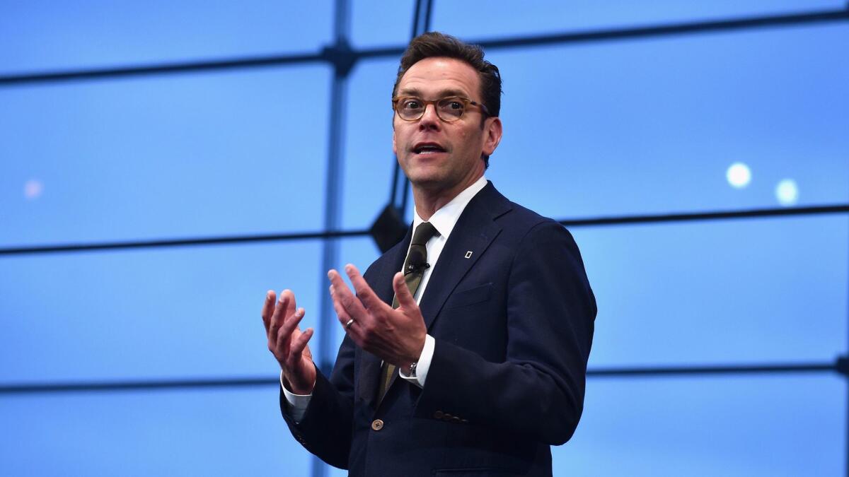 21st Century Fox Chief Executive James Murdoch in April in New York.