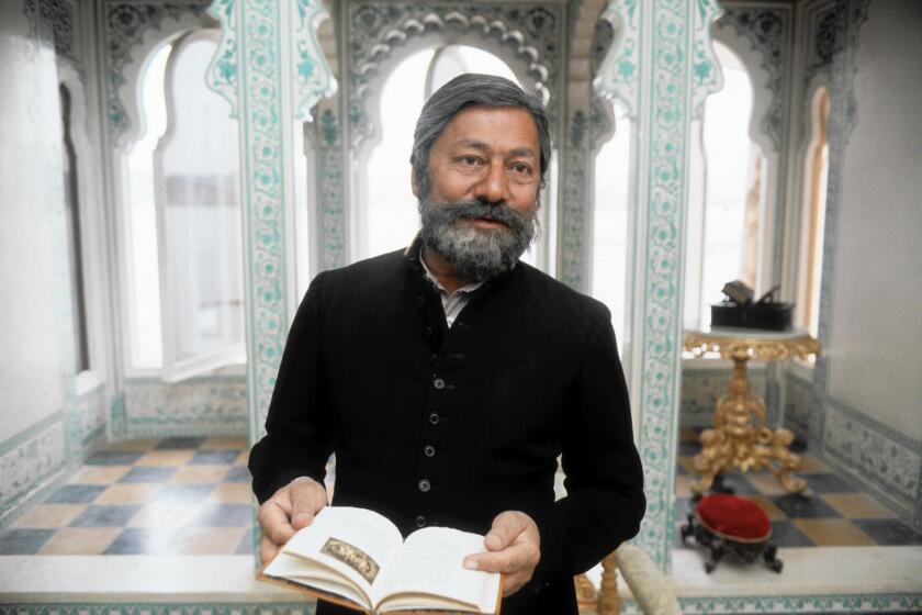 Actor Saeed Jaffrey portrayed the Nawab of Mirat in the British TV series "The Jewel in the Crown."