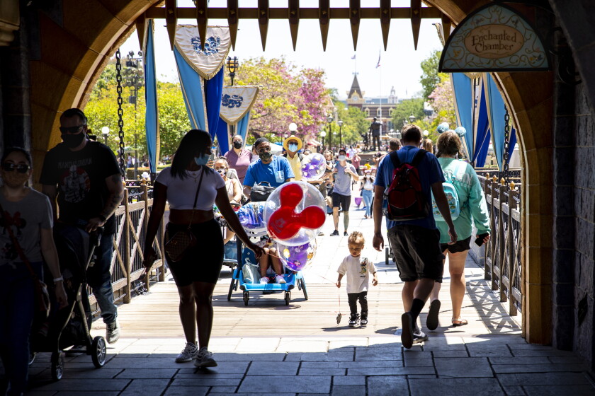 Sleeping Beauty Castle at Disneyland