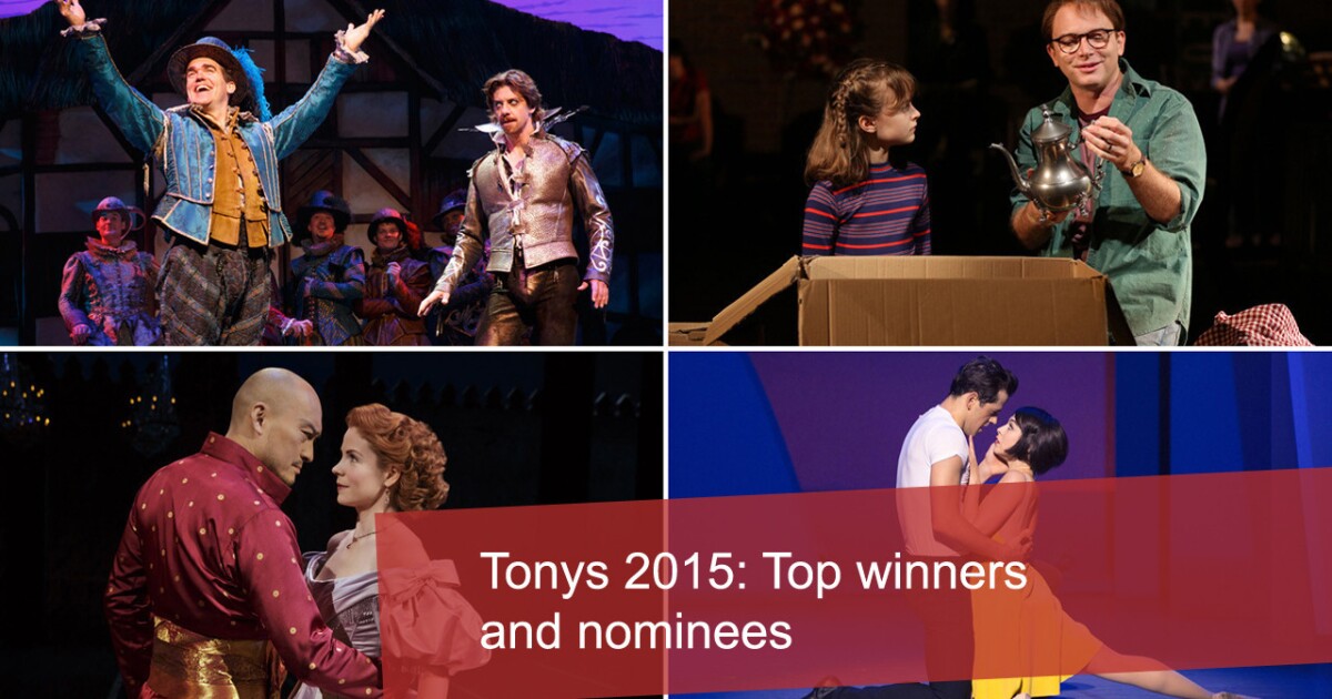 2015 Tony Award winners and nominees Los Angeles Times