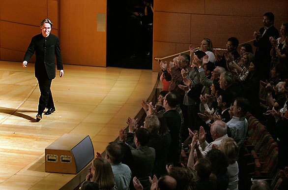 Esa-Pekka Salonen closes out 17 years as the music director of the Los Angeles Philharmonic with a final performance at Walt Disney Concert Hall on April 19, 2009.