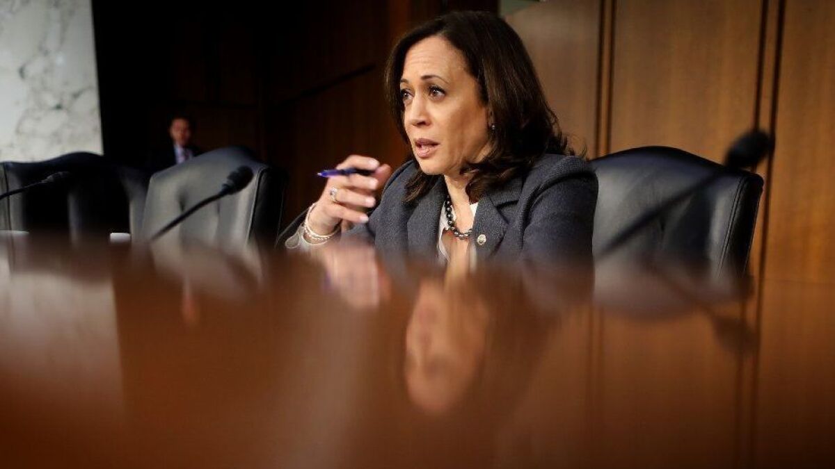 Sen. Kamala Harris recently questioned a judicial nominee about his membership in the Knights of Columbus.