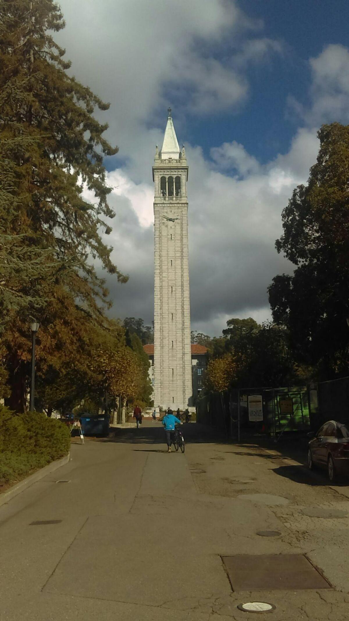 One of the big landmarks of UC Berkeley, according to our tour guide.