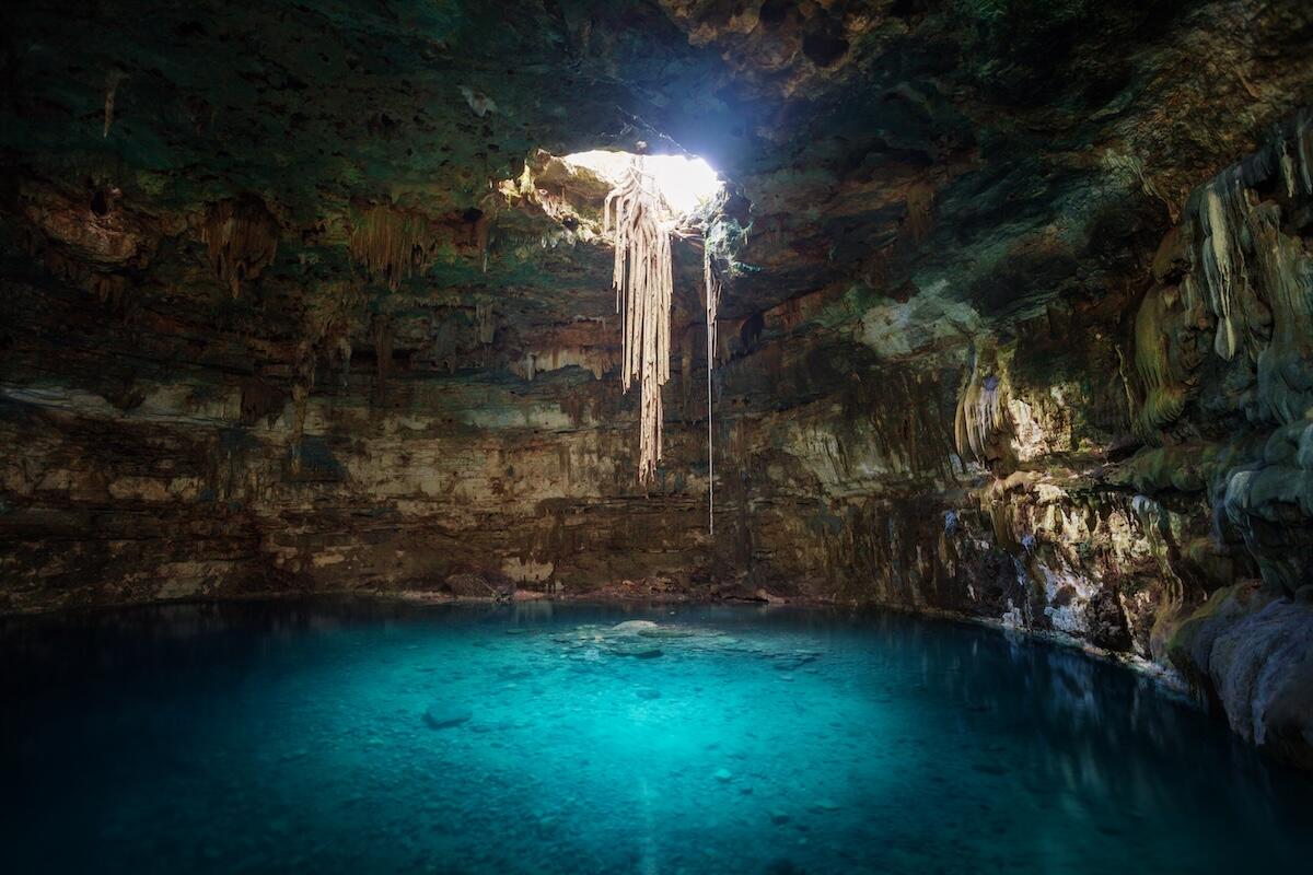 Cenotes in Cancun, Mexico