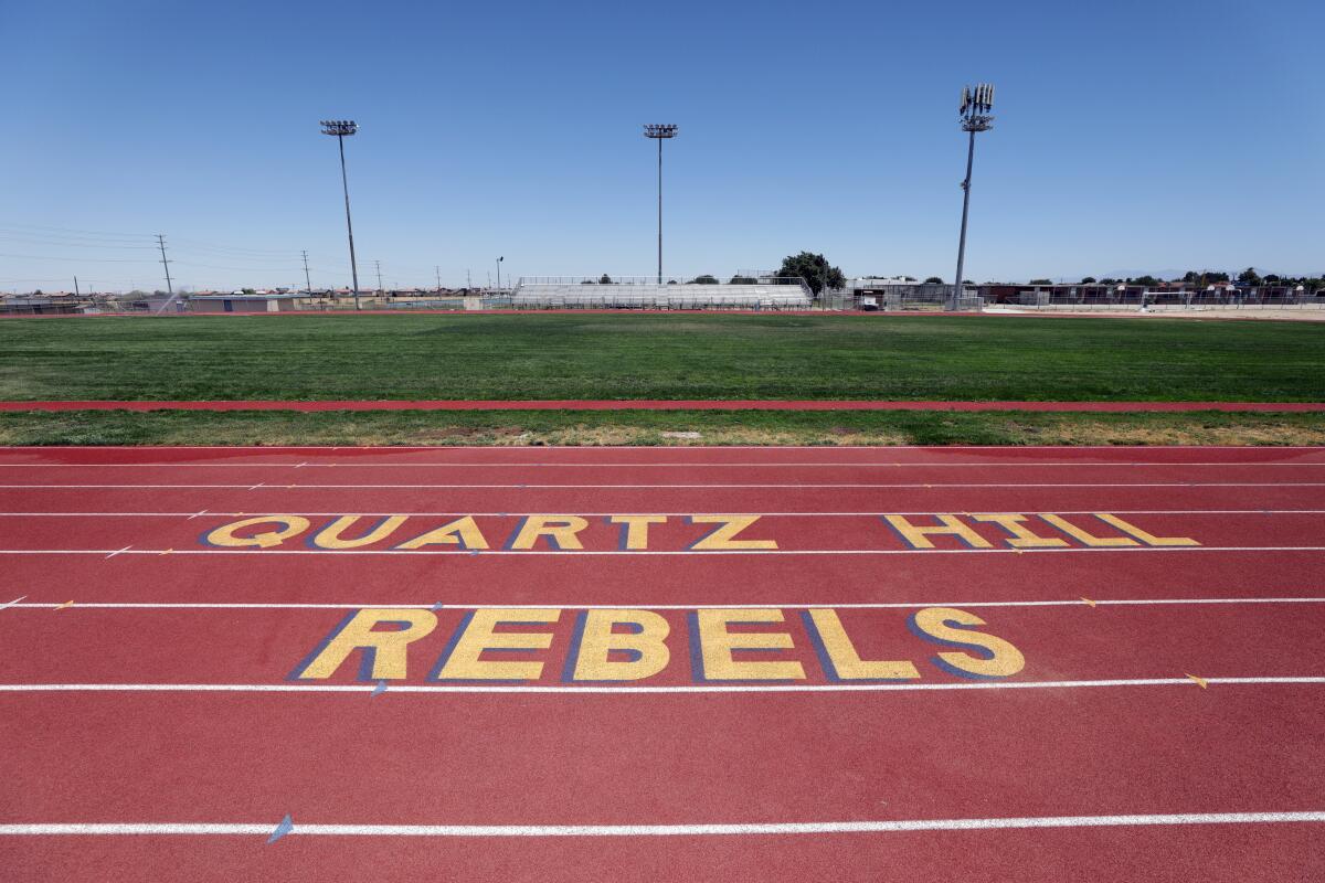 Quartz Hill High School in the Antelope Valley is dropping "Rebels" as its mascot.