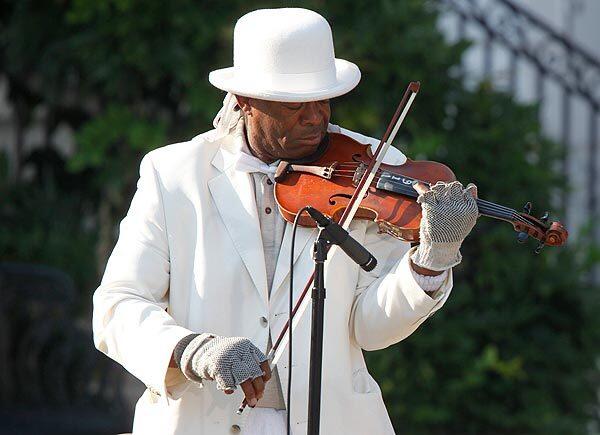 Nathaniel Ayers performs at the White House