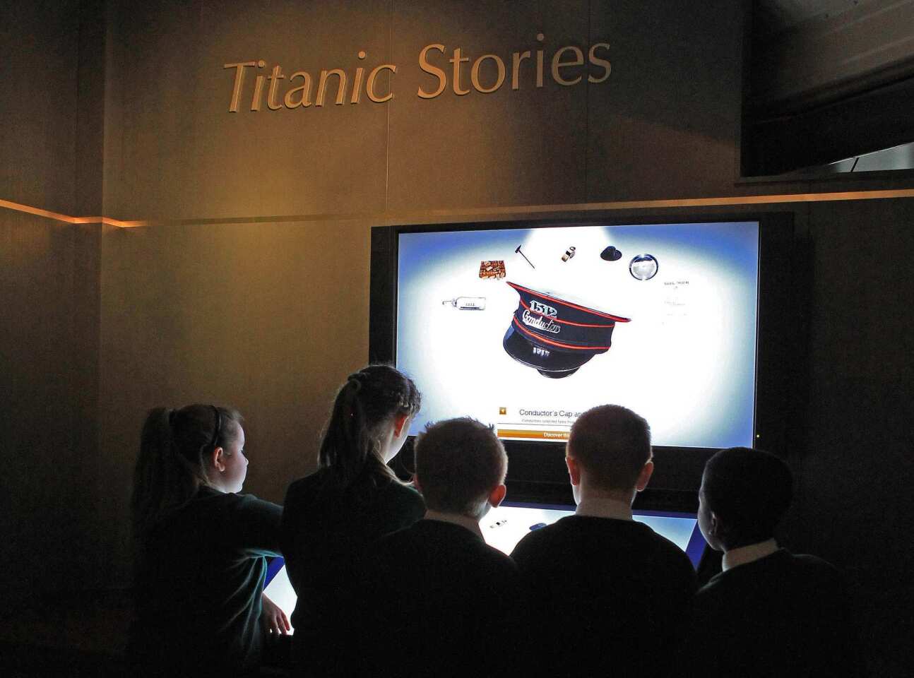 Interactive Titanic display