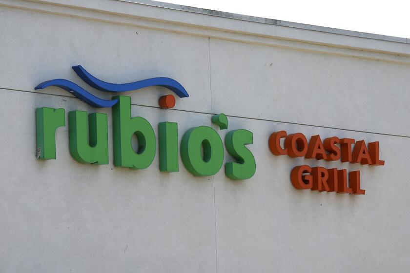 San Diego, CA - June 3: San Diego-founded Rubio's Coastal Grill is closing forty-eight California locations, thirteen of them being in San Diego County. Here is one of the closing locations in Kearny Mesa on Monday, June 3, 2024 in San Diego, CA. (K.C. Alfred / The San Diego Union-Tribune)