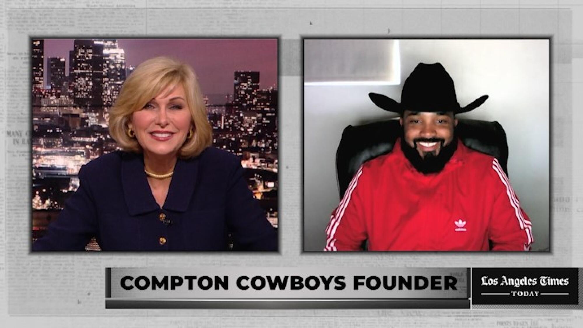 LA Times Today: Compton Cowboys founder Randy Savvy - Los Angeles