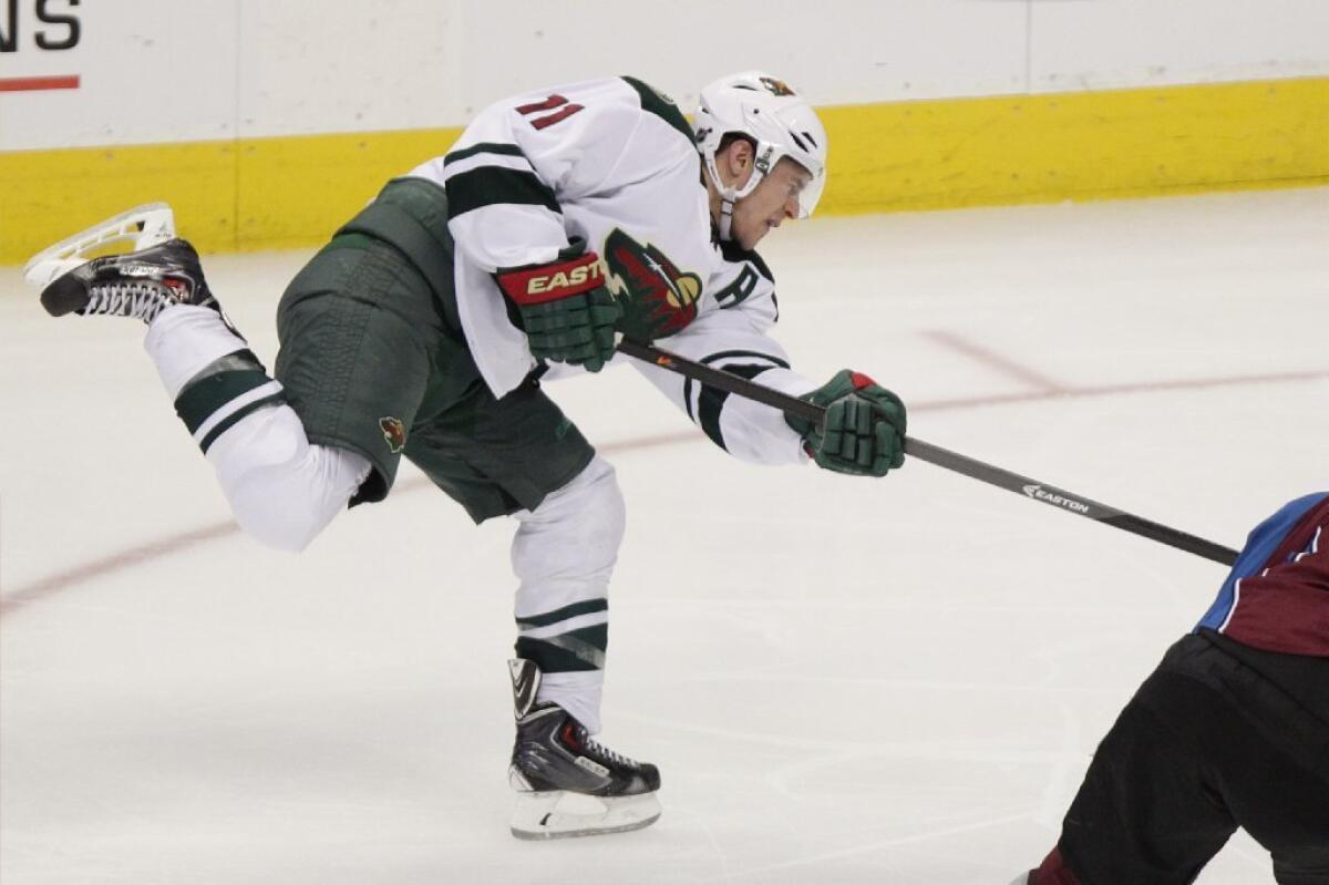 Minnesota Wild's Zach Parise has been named captain of the U.S. men's hockey team for the Sochi Olympics.