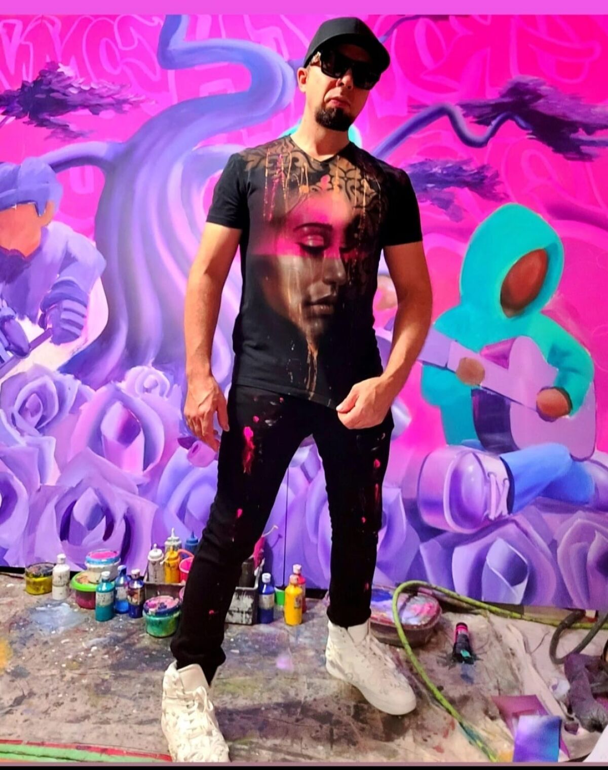 Artist Shane Goudreau is featured in the "Burner" street art exhibit Oct. 1 and 2 at EC Gallery.