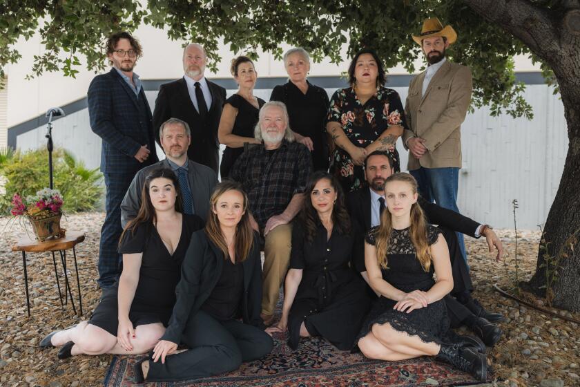 The cast members of Backyard Renaissance Theatre's "August: Osage County."
