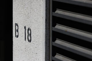 A detention center in a basement between Edward R. Roybal Federal Building and Federal Building commonly known as "B 18"